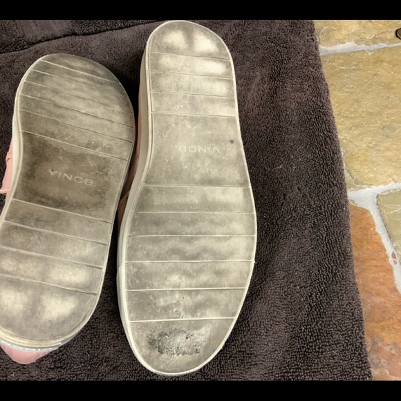 Vince platform leather slip on sneakers - Picture 7 of 8